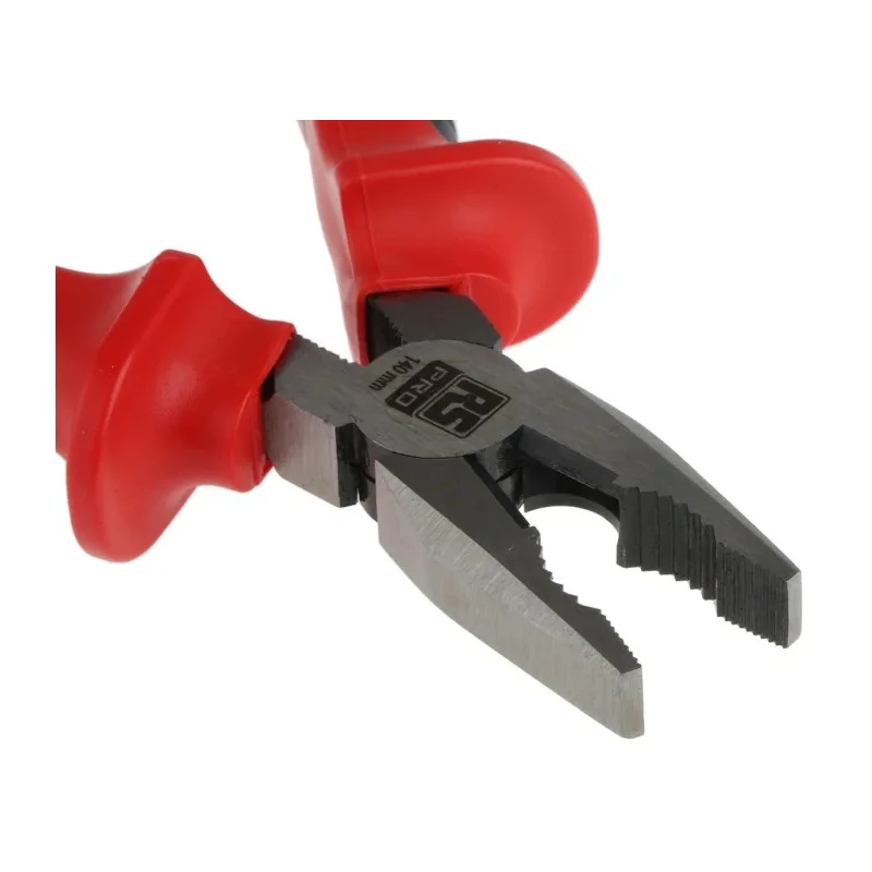 RS PRO Combination Plier Standard 140mm Overall VDE/1000V Approved, 30mm Jaw ESD Safe 875-5767