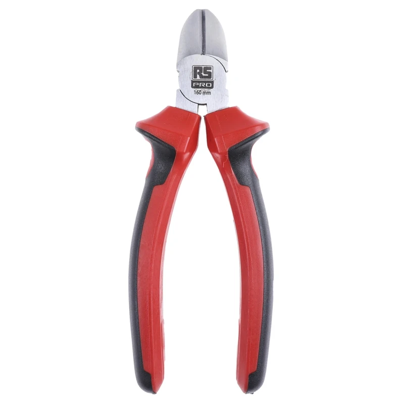 RS PRO Diagonal Side Cutter 160mm Overall Length 21mm Jaw Length Steel Jaw Material Model 875-5795