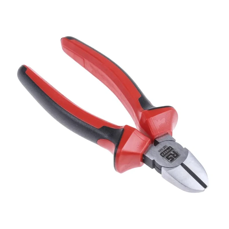 RS PRO Diagonal Side Cutter 160mm Overall Length 21mm Jaw Length Steel Jaw Material Model 875-5795