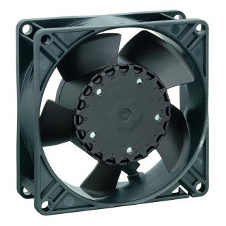 ebm-papst 3300 N - S-Panther Series Ball Bearing DC Axial Fan 48V DC, 80 m³/h Air Flow, 1.8W Power, 0.12A Max Current IP20