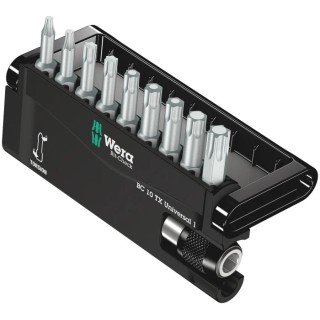 Wera Torx Hex Screwdriver Bit Set Diamond Tipped 10 Pieces 05056164001