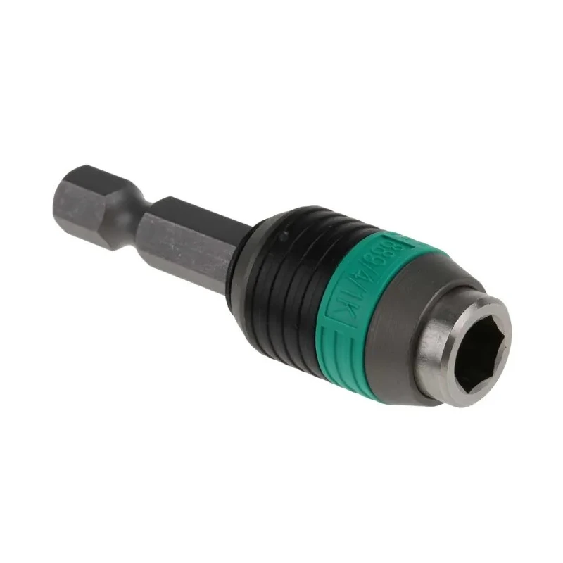 Wera Hex Bit Holder 1/4 in Hex Drive, Hex Shank, 50mm Overall Length 05052502001