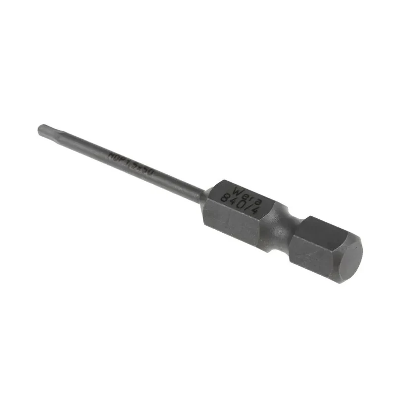 Wera Hex Screwdriver Bit, 1/4 in Drive Size, 1.5 mm Tip Size, Hex Drive, 50 mm Overall Length 05059602001
