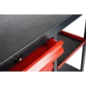 RS PRO 6 Drawer Wheeled Steel Roller Cabinet with Smart-Lock System 1.09m Length 980mm Width 450mm Height 875-5789