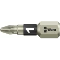 Wera Stainless Steel Screwdriver Bit PZ1 Tip Hex Drive 1-Piece 05071020001