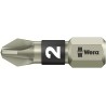 Wera Stainless Steel Screwdriver Bit PZ2 Tip 25 mm Hex Drive 05071021001