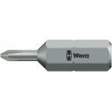 Wera Screwdriver Bit PH0 Tip Stainless Steel Chrome Plated 1-Piece 05135041001