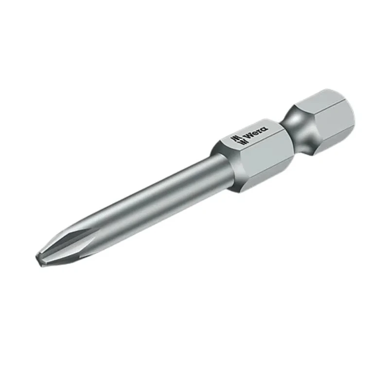 Wera Screwdriver Bit Phillips Drive PH0 Size 1/4 in Tip, 50mm Overall Length 05135531001