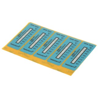 Testo Temperature Sensitive Label 161 °C to 204 °C 2 Levels 50mm x 18mm 10 Labels Per Pack 0646 2532