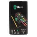 Wera 9-Piece Torx Key Set L Shape Long Arm with Black Laser Finish 05073599001