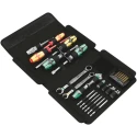 Wera 25 Piece Plumber Tool Kit with Pouch VDE 1000V Approved IEC 60900 05135927001