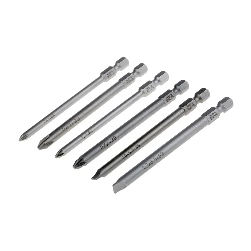 Wera Hexagon, Phillips, Pozidriv, Slotted, Torx Interchangeable Standard Screwdriver Set, 7-Piece 05059298001