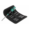 Wera Hexagon, Phillips, Pozidriv, Slotted, Torx Interchangeable Standard Screwdriver Set, 7-Piece 05059298001
