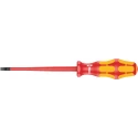 Wera Insulated Screwdriver with 125 mm Blade, VDE 1000V Approved, Chrome Plated Stainless Steel Blade, 223mm 05006442001