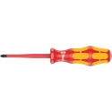 Wera Insulated Screwdriver PH1 Tip 80 mm Blade 178 mm Overall VDE 1000V Approved 05006450001