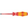 Wera Insulated Screwdriver PH1 Tip 80 mm Blade 178 mm Overall VDE 1000V Approved 05006450001