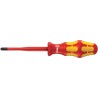 Wera Insulated Screwdriver PZ1 Tip 80 mm Blade VDE 1000V Approved Chrome Plated Stainless Steel Blade 178mm 05006465001