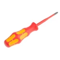 Wera Insulated Screwdriver PZ1 Tip 80 mm Blade VDE 1000V Approved Chrome Plated Stainless Steel Blade 178mm 05006465001