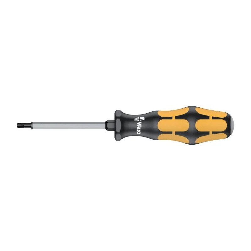 Wera Standard Torx & Torx Plus Screwdriver, T15 Tip, 80 mm Blade Length, 178 mm Overall Length 05024400001
