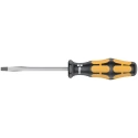 Wera Slotted Screwdriver, Standard Type, 0.6mm Thickness, 3.5mm Tip Width, 80mm Blade Length, 161mm Overall 05018260001
