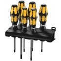 Wera Torx Standard Screwdriver Set, 6-Piece, Tip Sizes TX15 to TX40, Kraftform Handle 05024410001