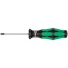 Wera Pozidriv Standard Screwdriver, PZ0 Tip, 60 mm Blade, 141 mm Overall Length 05009305001