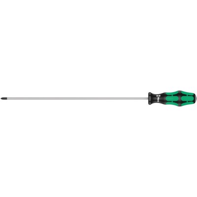 Wera Pozidriv Screwdriver Standard PZ1 Tip 300 mm Blade 398 mm Overall 05009313001