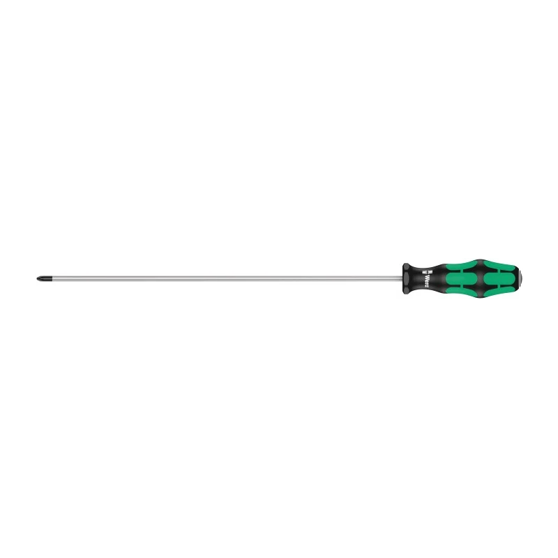 Wera Pozidriv Screwdriver Standard PZ1 Tip 300 mm Blade 398 mm Overall 05009313001