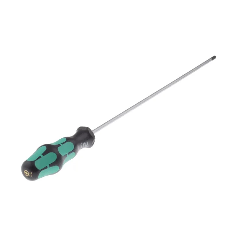 Wera Pozidriv Screwdriver Standard PZ1 Tip 300 mm Blade 398 mm Overall 05009313001
