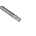 Wera Hexagon Screwdriver 4 mm Tip, 173mm Overall, Chrome Plated Blade, Multi Component Plastic Handle 05023115001