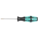 Wera Hexagon Screwdriver 4 mm Tip, 173mm Overall, Chrome Plated Blade, Multi Component Plastic Handle 05023115001