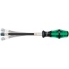 Wera Flexible Bit Holder Screwdriver, 1/4 in Tip, 177 mm Blade, 275 mm Overall, Stainless Steel Blade, Chrome 05028160001