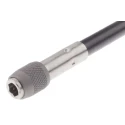 Wera Flexible Bit Holder Screwdriver, 1/4 in Tip, 177 mm Blade, 275 mm Overall, Stainless Steel Blade, Chrome 05028160001