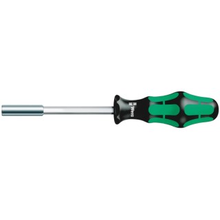 Wera Bit Holder Screwdriver 1/4 in Tip 120 mm Blade Chrome Plated Stainless Steel Blade 232 mm Overall 05051205001