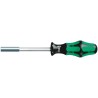 Wera Bit Holder Screwdriver 1/4 in Tip 120 mm Blade Chrome Plated Stainless Steel Blade 232 mm Overall 05051205001