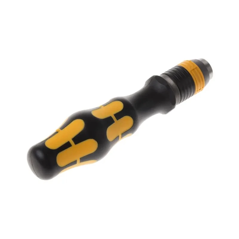 Wera Bit Holder Screwdriver with 1/4 in Tip, 90 mm Blade Length, Conductive ESD Multi-Component Kraftform Handle 05051273001