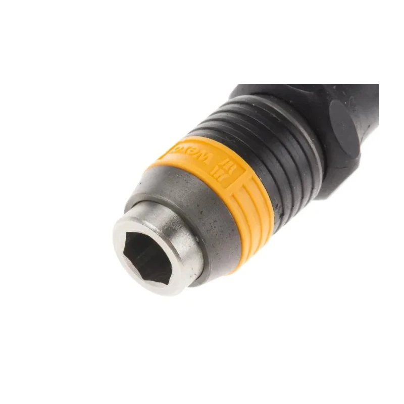 Wera Bit Holder Screwdriver with 1/4 in Tip, 90 mm Blade Length, Conductive ESD Multi-Component Kraftform Handle 05051273001