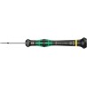 Wera Precision Screwdriver with 40 mm Chrome Plated Stainless Steel Blade, 0.16 x 0.8 mm Tip, 137mm Overall 05117990001