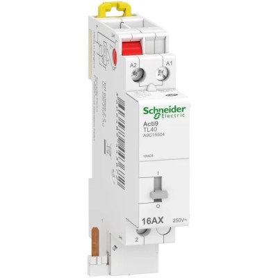 Schneider Electric DIN Rail Power Relay 230V AC Coil 16A Switching Current SPDT A9C15504