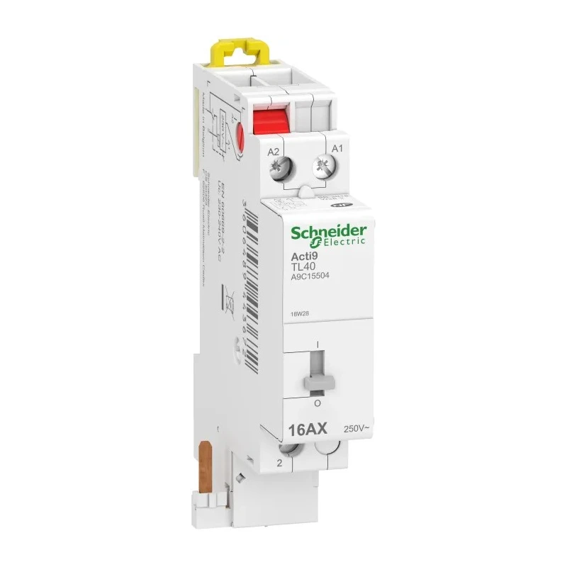 Schneider Electric DIN Rail Power Relay 230V AC Coil 16A Switching Current SPDT A9C15504