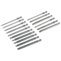 Wera Ball Point Interchangeable Standard Screwdriver Set 18-Piece with 1/4in Hexagon Drive 05059294001