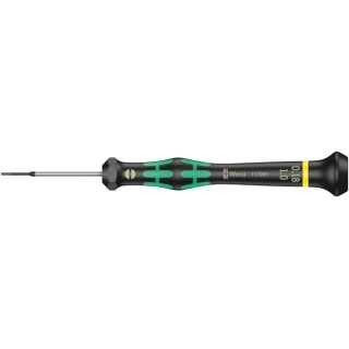 Wera Precision Screwdriver, 40 mm Blade Length, 137 mm Overall Length, Insulated Ergonomic Handle 05117991001