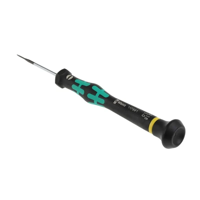 Wera Precision Screwdriver, 40 mm Blade Length, 137 mm Overall Length, Insulated Ergonomic Handle 05117991001
