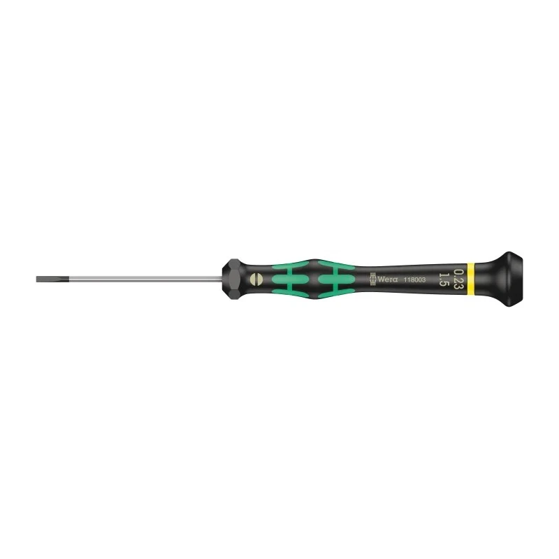 Wera Precision Screwdriver 60 mm Blade 157mm Overall 05118003001