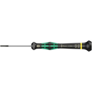 Wera Precision Screwdriver, 50 mm Blade, 2.5 mm Tip Width, Ergonomic Insulated Handle, 147 mm Overall Length 05117994001