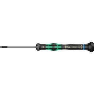Wera Precision Screwdriver, 2 mm Tip, 60 mm Blade Length, 157 mm Overall Length 05118068001
