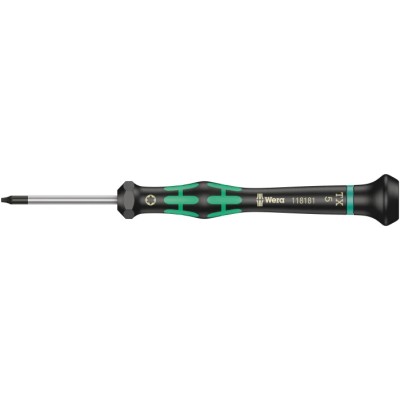 Wera Precision Precision Screwdriver T5 Tip, 40 mm Blade Length, 137 mm Overall Length 05118181001