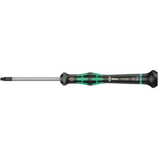 Wera Precision Screwdriver T10 Tip 60 mm Blade, 157 mm Overall 05118186001