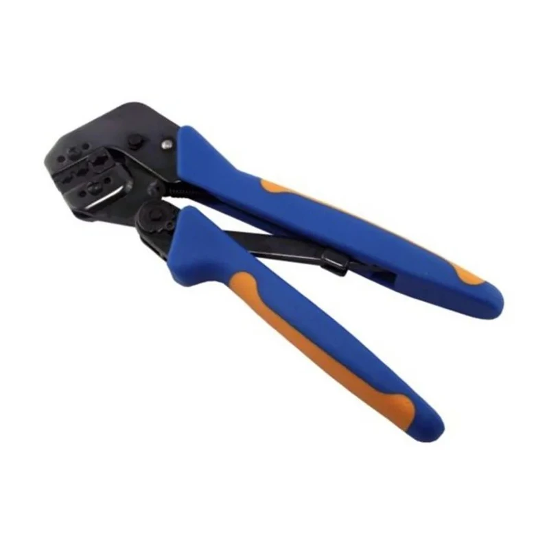 TE Connectivity Pro-Crimper III Manual Hand Crimp Tool for Heat Shrinkable Terminals, Adjustable Ratchet, AWG 20-10 58573-1