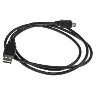 RS PRO USB Cable Male USB Type A to Male Micro USB Type B 1.2 m, USB 2.0, 30V 876-2403